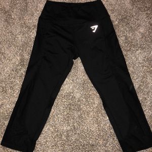Gymshark Cropped Mesh Leggings